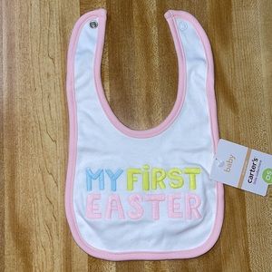 My First Easter Bib/Monogramable Bib
